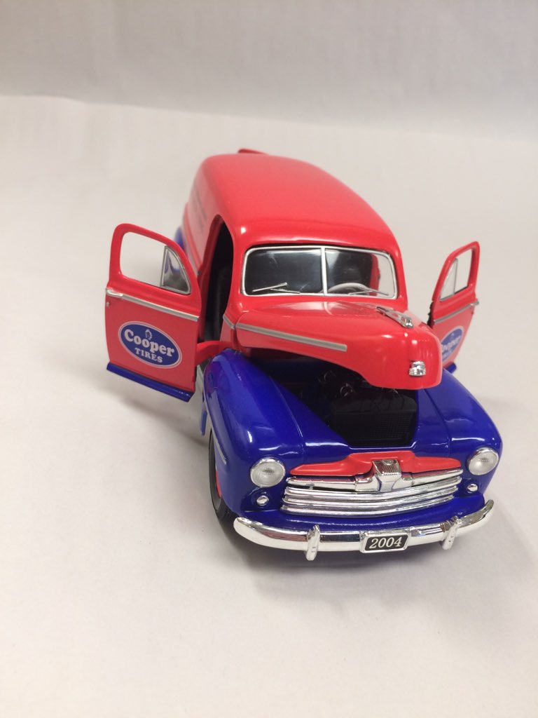 Cooper Tire & Rubber Company 1947 Ford Sedan Delivery Die Cast Bank 