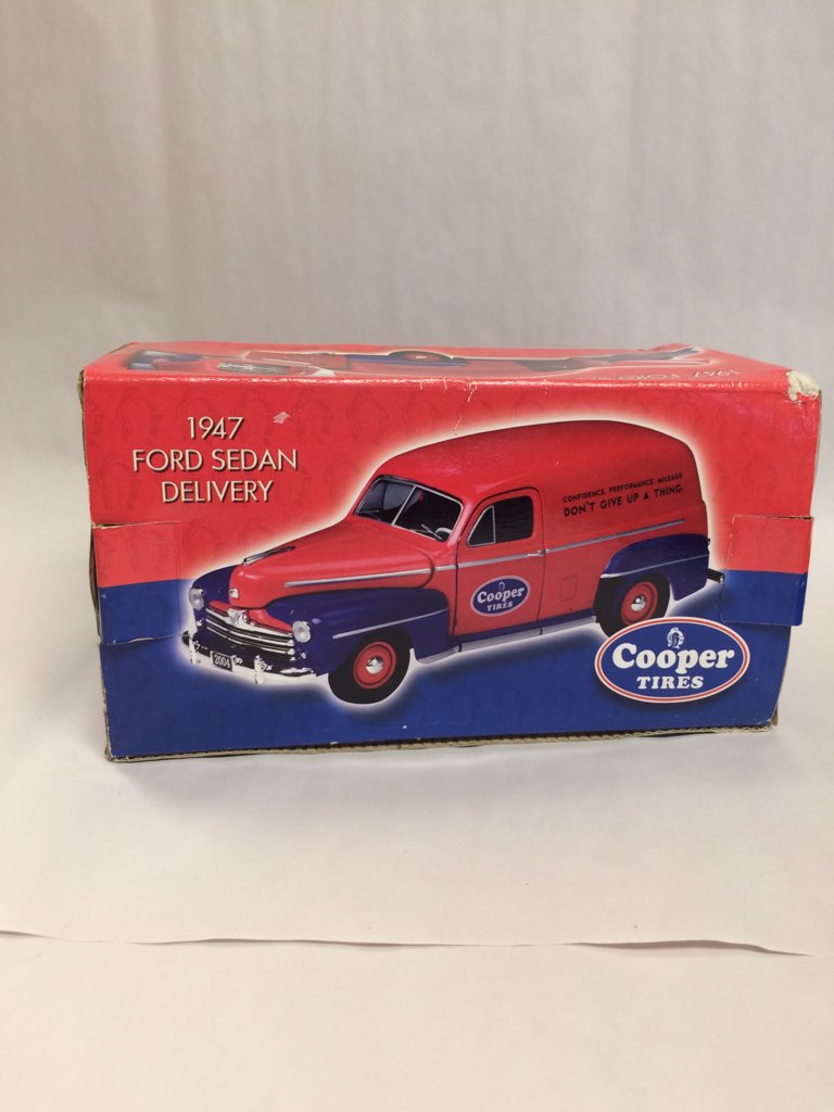 Cooper Tire & Rubber Company 1947 Ford Sedan Delivery Die Cast Bank 